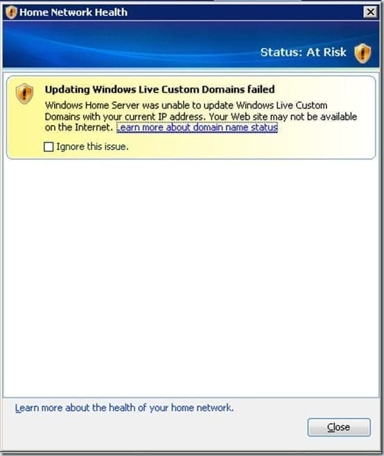 Tech Tip on a Tuesday Morning - Unable to Update Windows Live Custom ...