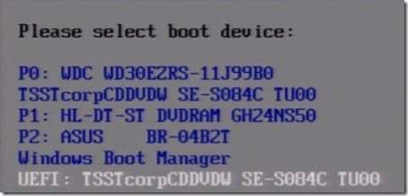 UEFI Windows 7 Boot