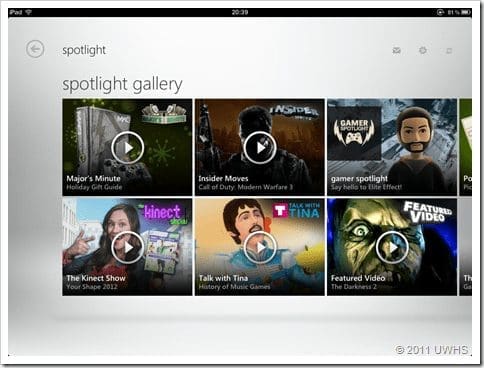 UWHS - My Xbox LIVE App - 13