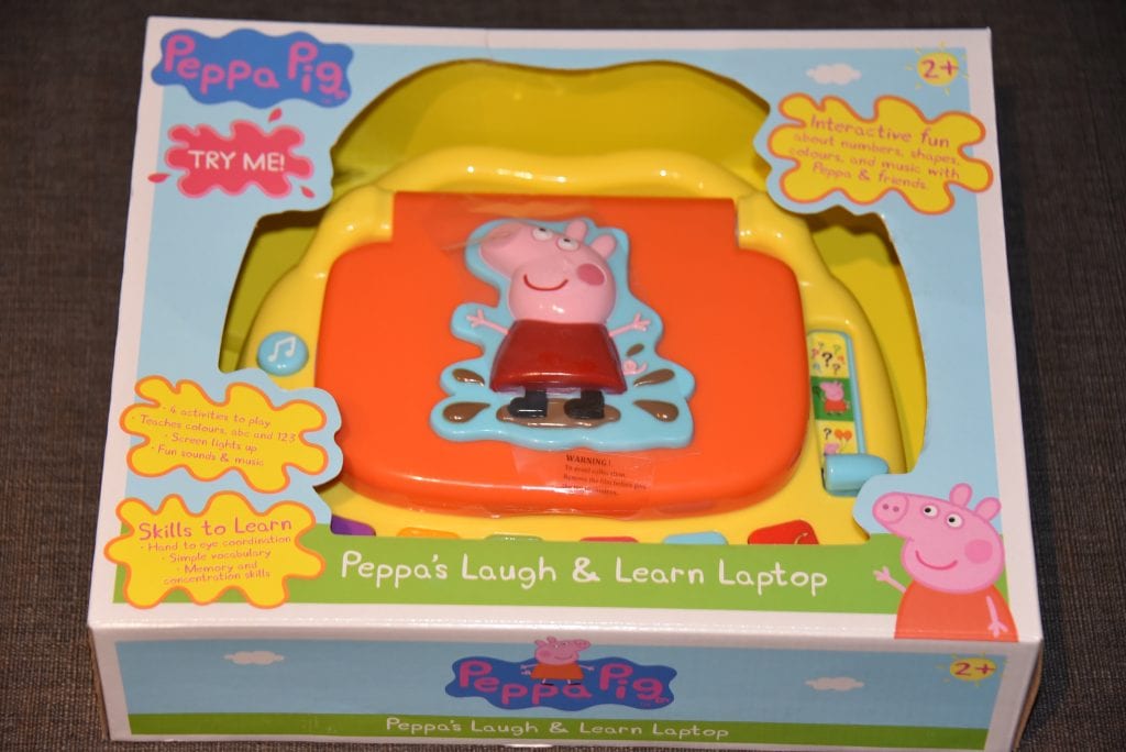 peppa laugh and learn laptop